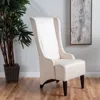 Streamdale Furniture Streamdale Elegantly Designed Contemporary Wingback Upholstered Dining Chair