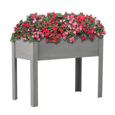 Streamdale Furniture Streamdale Elevated Wooden Garden Bed