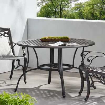 Streamdale Furniture Streamdale Enchanting Lattice Dining Table A Timeless Focal Point For Your Patio