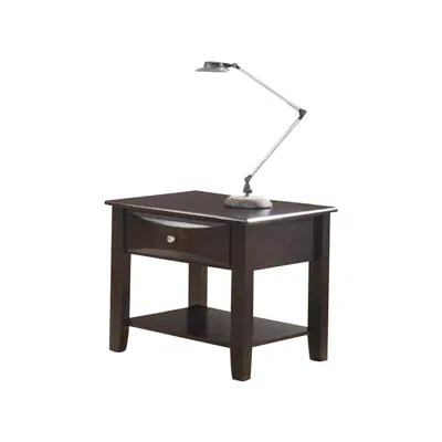 Streamdale Furniture Streamdale End Table Of One Drawer In Brown