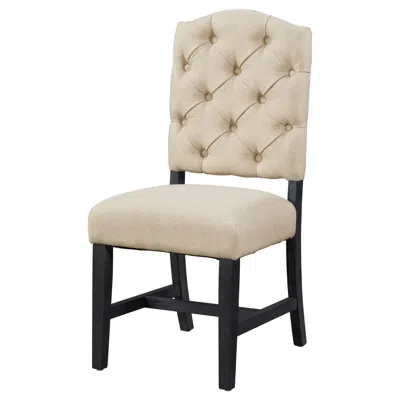 Streamdale Furniture Streamdale Espresso 4-piece Retro Upholstered Dining Chair Set