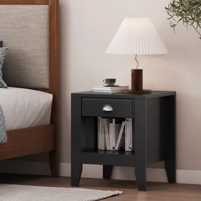 Streamdale Furniture Streamdale Essential Bedroom Organizer Declutter & Simplify Your Space In Black