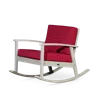 Streamdale Furniture Streamdale Eucalyptus Rocking Chair With Cushions Oil Finish