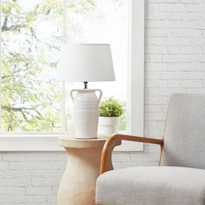 Streamdale Furniture Streamdale Everly Ceramic Table Lamp With Handles