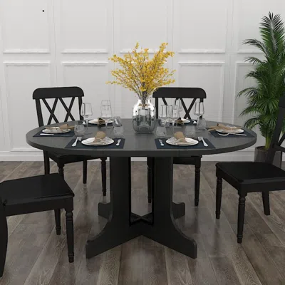 Streamdale Furniture Streamdale Expandable Oval Dining Table For Farmhouse