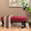 Streamdale Furniture Streamdale Exquisite Button-tufted Ottoman Bench For A Sophisticated Ambiance