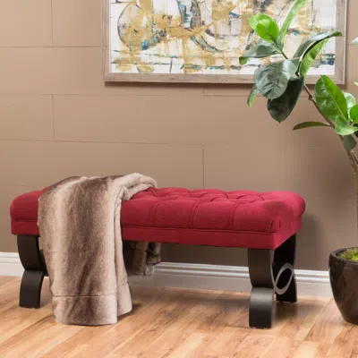 Streamdale Furniture Streamdale Exquisite Button-tufted Ottoman Bench For A Sophisticated Ambiance