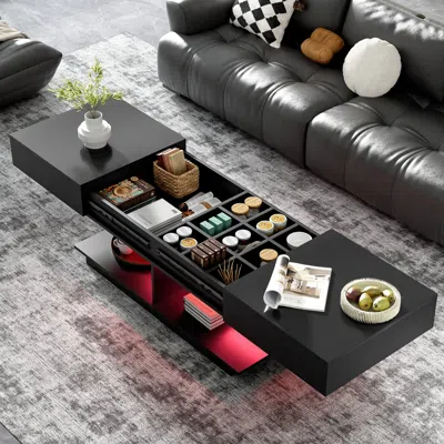Streamdale Furniture Streamdale Extendable Coffee Table W/ Hidden Storage