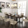 Streamdale Furniture Streamdale Extendable Dining Table, Modern Farmhouse
