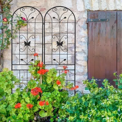 STREAMDALE FURNITURE STREAMDALE EXTENDABLE GARDEN TRELLISES 80" TALL