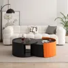 Streamdale Furniture Streamdale Extendable Nesting Coffee Table For Living Spaces