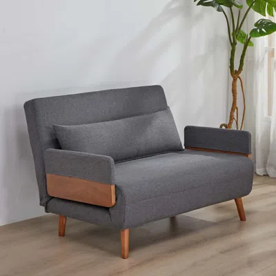 Streamdale Furniture Streamdale Extra Wide 3-in-1 Loveseat Sofa Bed - Adjustable Back, Space-saving Sleeper