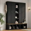 Streamdale Furniture Streamdale Farmhouse Hall Tree With Bench & Storage