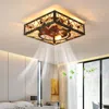 Streamdale Furniture Streamdale Farmhouse Rustic Ceiling Fan With Remote And 6 Speeds