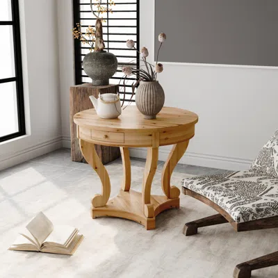 Streamdale Furniture Streamdale Farmhouse Style End Table, Coffee Table For Home