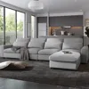 Streamdale Furniture Streamdale Feather Filled L-shape Convertible Sectional Sofa