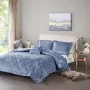 Streamdale Furniture Streamdale Felicia Velvet Comforter Set