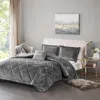 Streamdale Furniture Streamdale Felicia Velvet Comforter Set