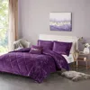 Streamdale Furniture Streamdale Felicia Velvet Comforter Set