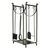 Streamdale Furniture Streamdale Firewood Rack With Fireplace Tools