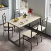 Streamdale Furniture Streamdale Five-piece Set Table And Chair With Backrest