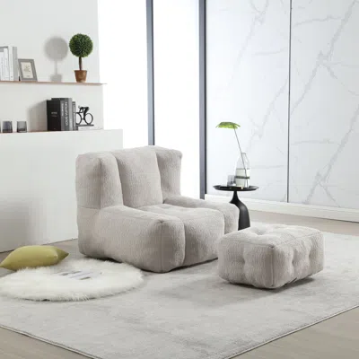 Streamdale Furniture Streamdale Fluffy Bean Bag Chair