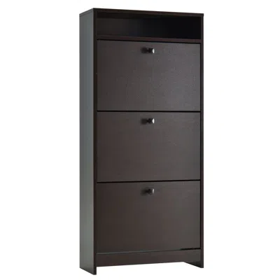 Streamdale Furniture Streamdale Foldable Shoe Cabinet With Drawers & Top Surface