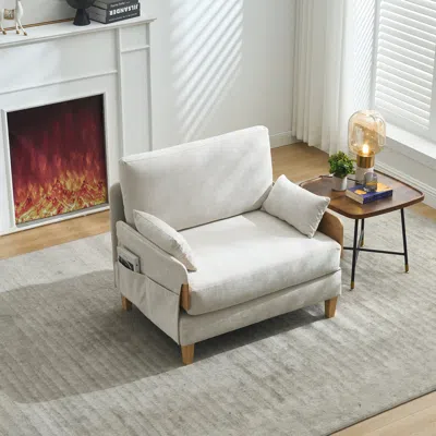 Streamdale Furniture Streamdale Foldable Sofa Bed Recliner - 3-in-1 Sleeper With Pillows