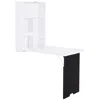 Streamdale Furniture Streamdale Foldable Wall Desk With Blackboard And Shelves