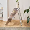 Streamdale Furniture Streamdale Folding Ladder Stool - Brown, Multi-functional, Anti-slip