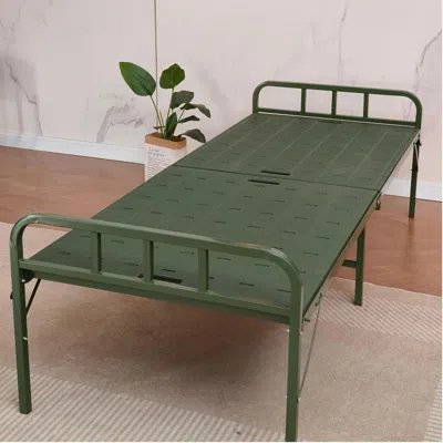 Streamdale Furniture Streamdale Folding Rollaway Bed With Green