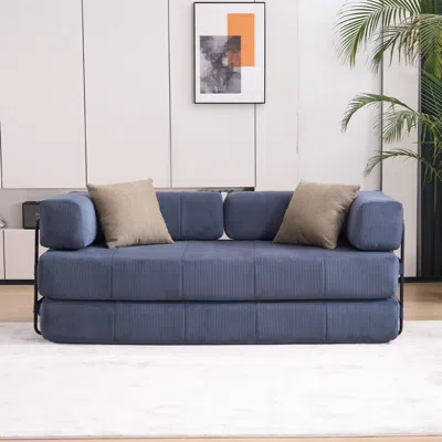 Streamdale Furniture Streamdale Folding Sofa Bed 78.5" Convertible Couch With Pillows