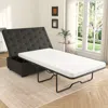 Streamdale Furniture Streamdale Folding Sofa Bed Ottoman