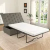 Streamdale Furniture Streamdale Folding Sofa Bed Ottoman