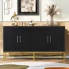 Streamdale Furniture Streamdale Four-door Sideboard With Cross-leg Design
