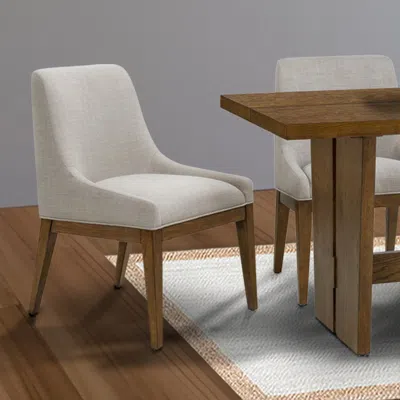 Streamdale Furniture Streamdale Frank Upholstered Dining Chair (set Of 2)