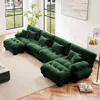 Streamdale Furniture Streamdale Free Combination Modular Sectional Sofa, U Shaped Couch, 4-seater Comfy Cloud Couch