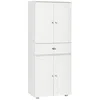 Streamdale Furniture Streamdale Freestanding Kitchen Pantry With Double Doors And Center Drawer