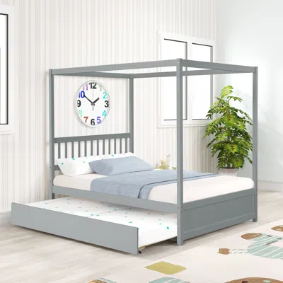 Streamdale Furniture Streamdale Full Bed With Twin Trundle