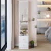 Streamdale Furniture Streamdale Full Body Mirror Cabinet - Extra Large Storage