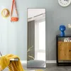Streamdale Furniture Streamdale Full-length Wood Frame Mirror