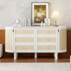 Streamdale Furniture Streamdale Full Murphy Bed With Hidden Storage & Modern Woven Design