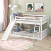 Streamdale Furniture Streamdale Full Over Full Bunk Bed With Convertible Slide And Ladder