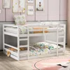 Streamdale Furniture Streamdale Full Over Full Bunk Bed With Ladder