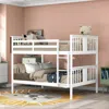 Streamdale Furniture Streamdale Full Over Full Bunk Bed With Ladder For Bedroom