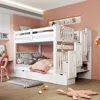 Streamdale Furniture Streamdale Full Over Full Bunk Bed With Shelves And 6 Storage Drawers