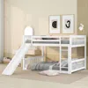 Streamdale Furniture Streamdale Full Over Full Bunk Bed With Slide