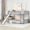 Streamdale Furniture Streamdale Full Over Full Bunk Bed With Slide Ii