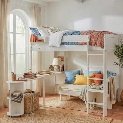 Streamdale Furniture Streamdale Full Size Daybed With Trundle Three Storage Drawers And Solid Wood Frame