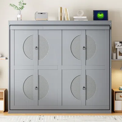 Streamdale Furniture Streamdale Full Size Murphy Bed Wall Bed